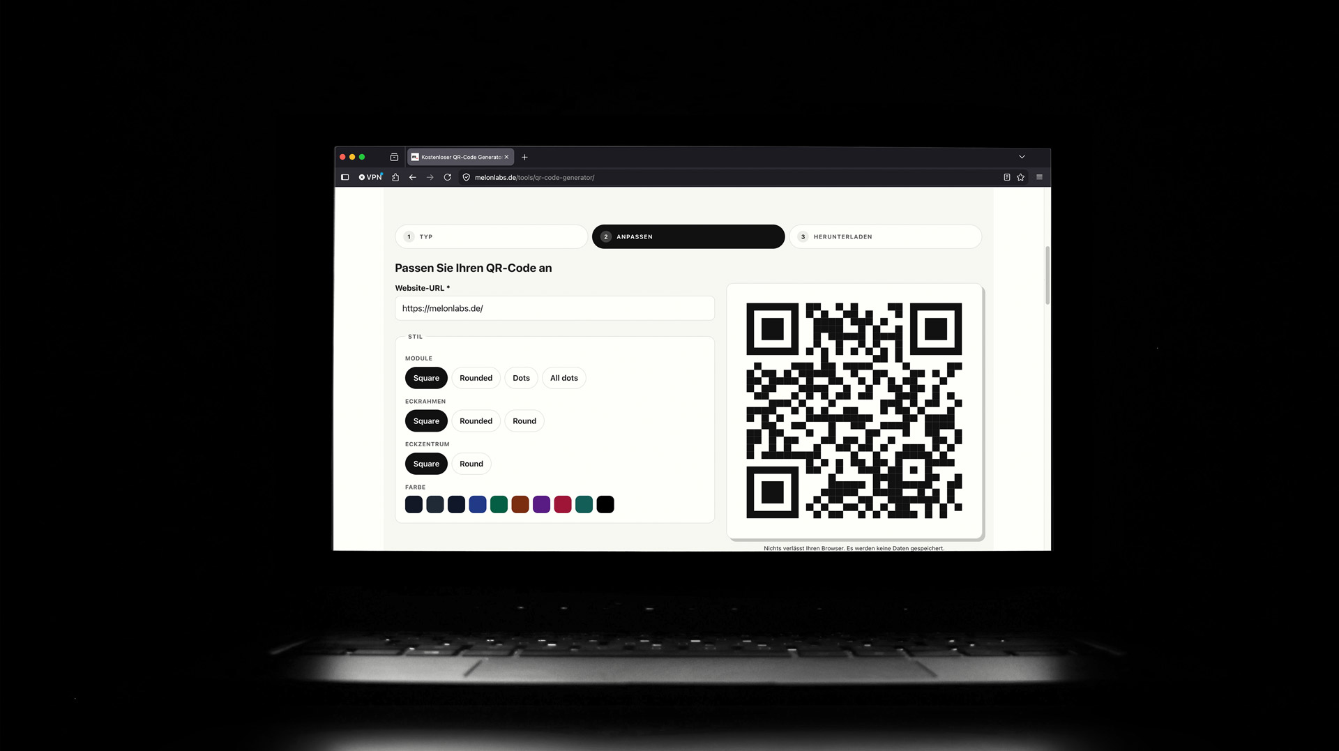 Kostenloser QR-Code Generator online zum Erstellen verschiedener QR-Codes